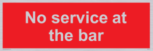 PA6144: No service at the bar