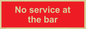 PA6144: No service at the bar