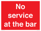PA6144: No service at the bar