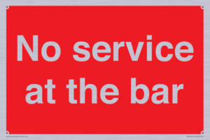 PA6144: No service at the bar