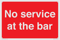 PA6144: No service at the bar