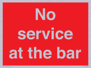 PA6144: No service at the bar