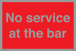 PA6144: No service at the bar