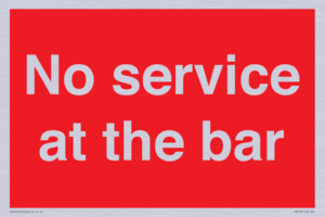 PA6144: No service at the bar