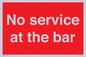 PA6144: No service at the bar