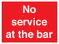 PA6144: No service at the bar