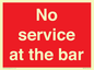 PA6144: No service at the bar