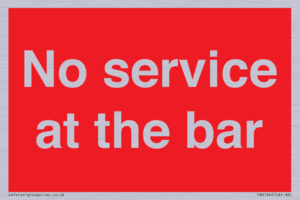 PA6144: No service at the bar
