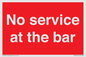 PA6144: No service at the bar