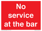 PA6144: No service at the bar