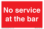 PA6144: No service at the bar