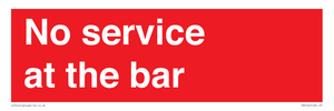 PA6144: No service at the bar