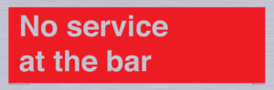 PA6144: No service at the bar
