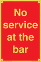 PA6144: No service at the bar