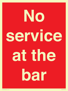 PA6144: No service at the bar