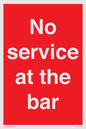 PA6144: No service at the bar