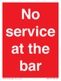 PA6144: No service at the bar