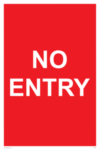 PA6154: NO ENTRY