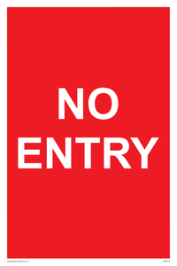 PA6154: NO ENTRY