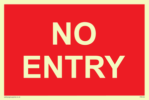 PA6154: NO ENTRY