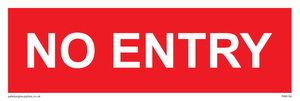PA6154: NO ENTRY