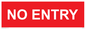 PA6154: NO ENTRY