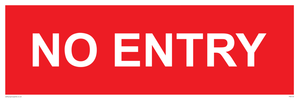 PA6154: NO ENTRY