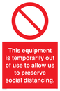 PA6162: This equipment is temporarily out of use to allow us to preserve social distancing.