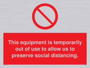 PA6162: This equipment is temporarily out of use to allow us to preserve social distancing.