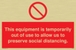 PA6162: This equipment is temporarily out of use to allow us to preserve social distancing.