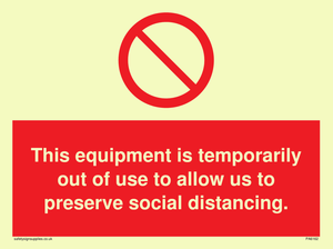 PA6162: This equipment is temporarily out of use to allow us to preserve social distancing.