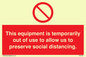 PA6162: This equipment is temporarily out of use to allow us to preserve social distancing.