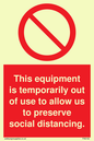 PA6162: This equipment is temporarily out of use to allow us to preserve social distancing.