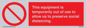 PA6162: This equipment is temporarily out of use to allow us to preserve social distancing.