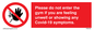 PA6163: Please do not enter the gym if you are feeling unwell or showing any Covid-19 symptoms.