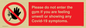 PA6163: Please do not enter the gym if you are feeling unwell or showing any Covid-19 symptoms.
