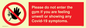 PA6163: Please do not enter the gym if you are feeling unwell or showing any Covid-19 symptoms.
