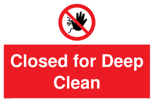 PA6164: Closed for Deep Clean