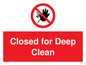 PA6164: Closed for Deep Clean