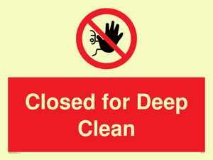 PA6164: Closed for Deep Clean