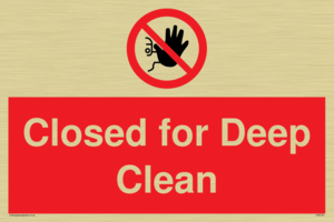 PA6164: Closed for Deep Clean