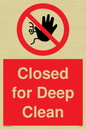 PA6164: Closed for Deep Clean