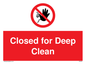 PA6164: Closed for Deep Clean