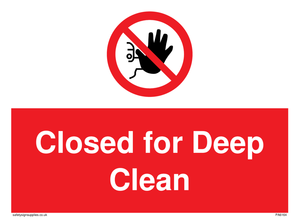 PA6164: Closed for Deep Clean