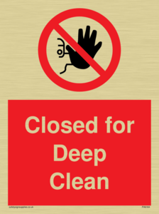 PA6164: Closed for Deep Clean