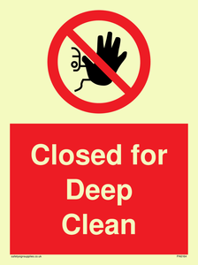 PA6164: Closed for Deep Clean