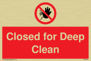 PA6164: Closed for Deep Clean