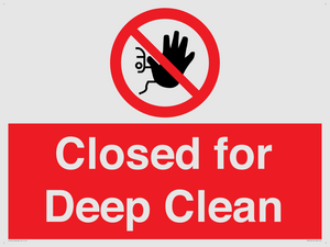 PA6164: Closed for Deep Clean