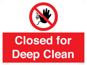 PA6164: Closed for Deep Clean