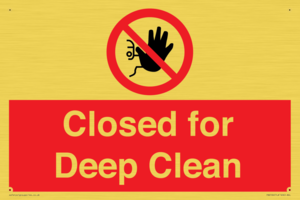 PA6164: Closed for Deep Clean
